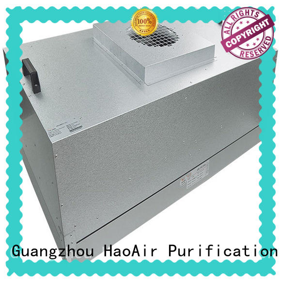 high efficiency fan filter unit with internal fan for clean room cell