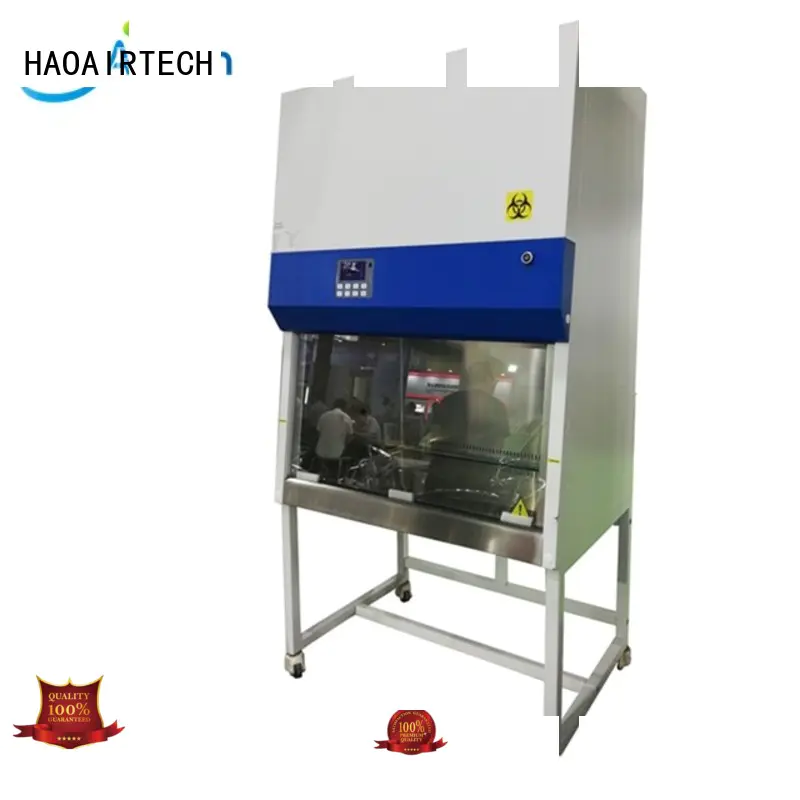 HAOAIRTECH laboratory laminar airflow cabinet with vertical air flow for optoelectronic industry