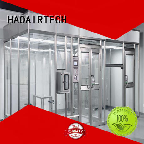 HAOAIRTECH high efficiency modular clean room price enclosures for sterile food and drug production