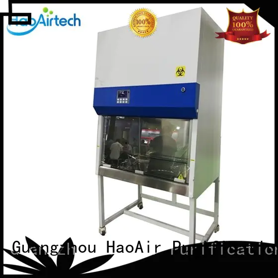 HAOAIRTECH laboratory laminar flow clean bench workstation for biology horizontal