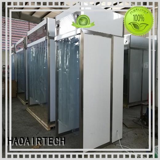 HAOAIRTECH downflow booth gmp modular design for dust pollution control
