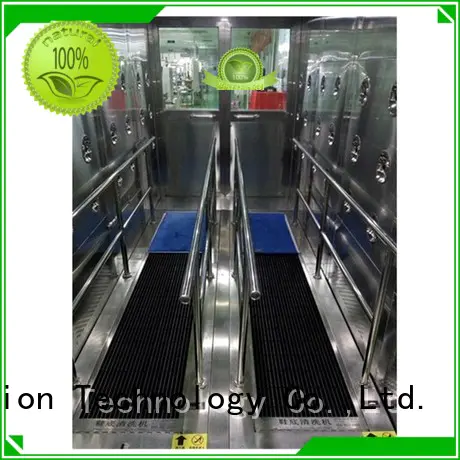 Customizable Environmentally friendly Sole Cleaning Machine in Air Shower Room