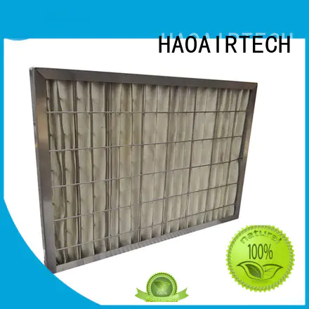 HAOAIRTECH prefilter high temperature filter supplier for spraying plant
