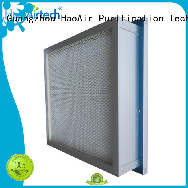 HAOAIRTECH air filter hepa with hood for air cleaner
