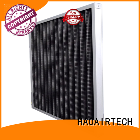 honeycomb v bank filter with granular carbon online HAOAIRTECH