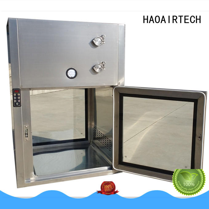 HAOAIRTECH cleanroom pass box embedded lamps for cargo
