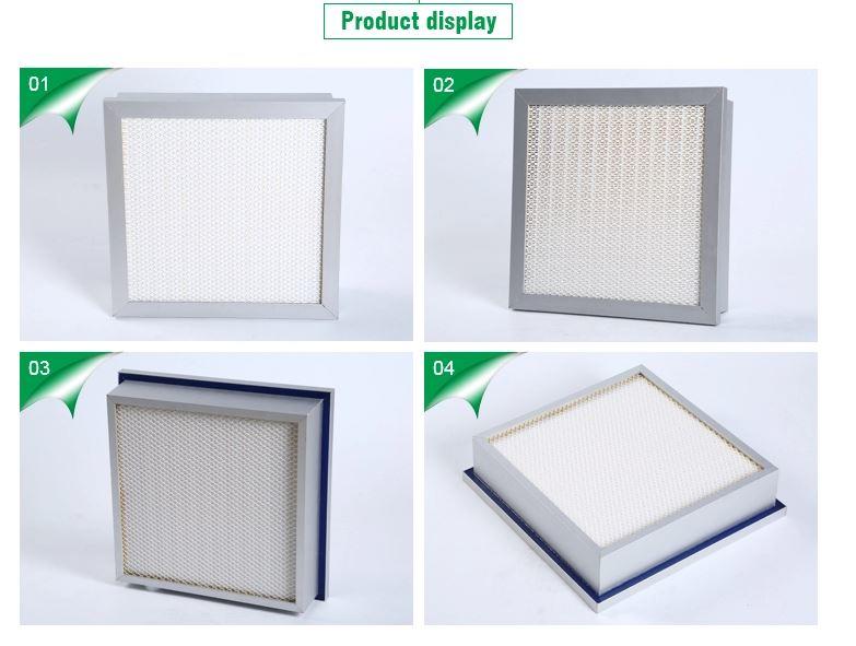 HAOAIRTECH disposable air filter hepa with al clapboard for air cleaner-2