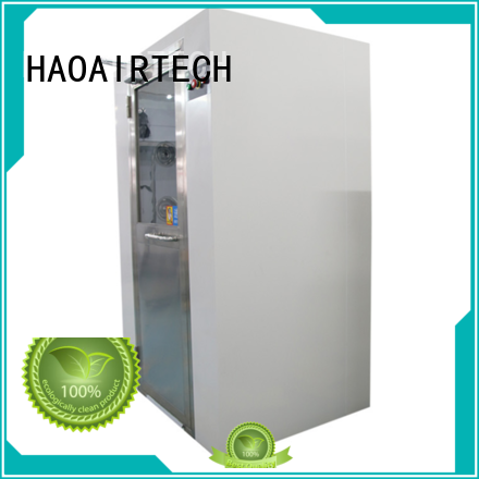explosion proof air shower system with three side blowing for large scale semiconductor factory
