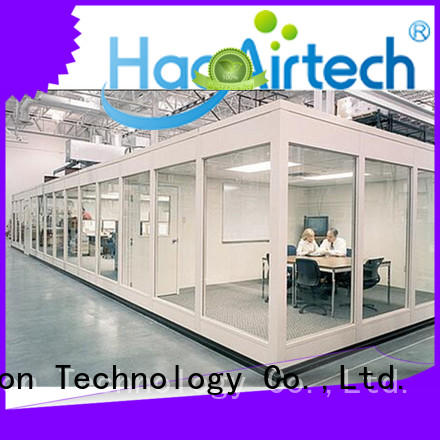 portable modular clean room manufacturers with constant temperature and humidity controlled for sterile food and drug production