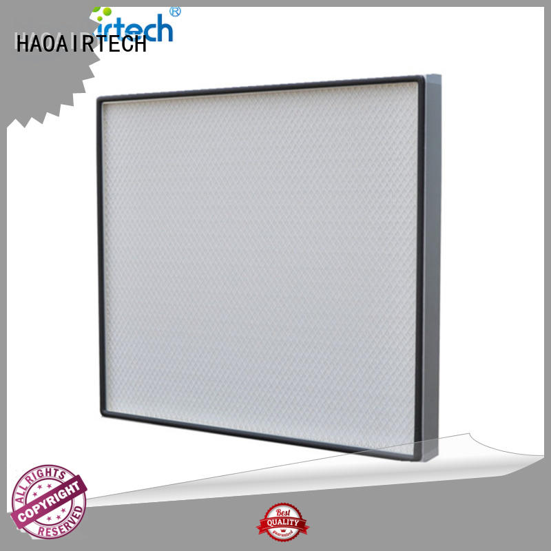 gel seal air purifiers hepa filter with one side gasket for dust colletor hospital