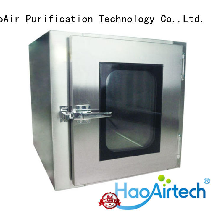 interlocking pass box with arc design gmp standard for clean room purification workshop