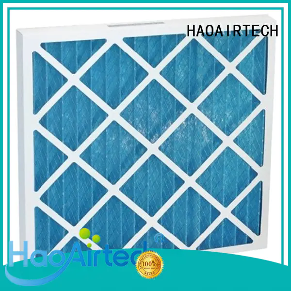 air pleated air filters with metal frame for central air conditioning and centralized ventilation system