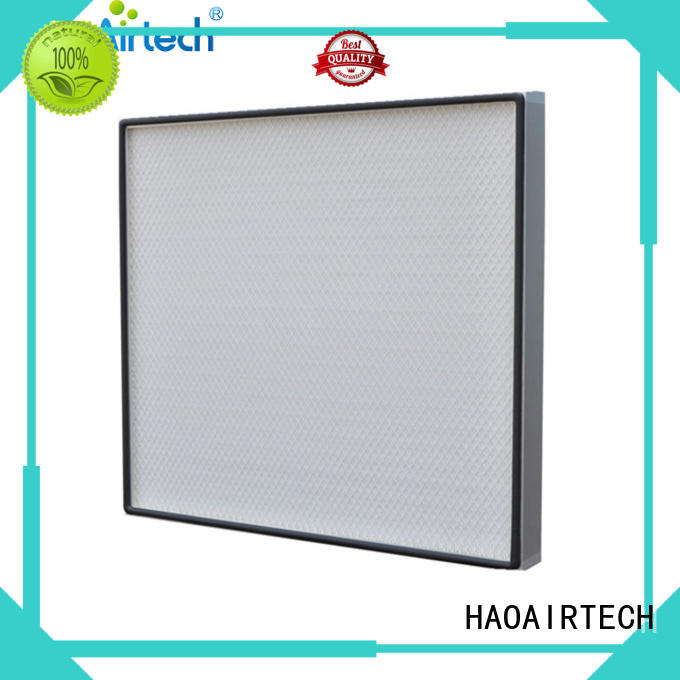 HAOAIRTECH vacuum cleaner hepa filter with al clapboard for air cleaner