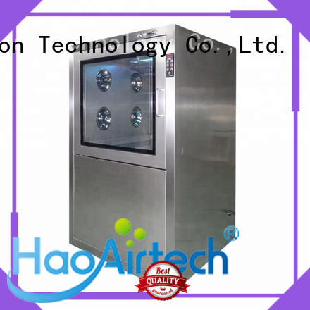 HAOAIRTECH plc control pass box with baked painting for hospital