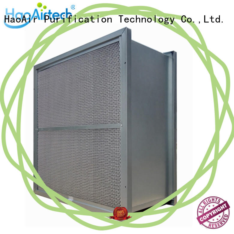 HAOAIRTECH high temperature air filter manufacturer for spraying plant