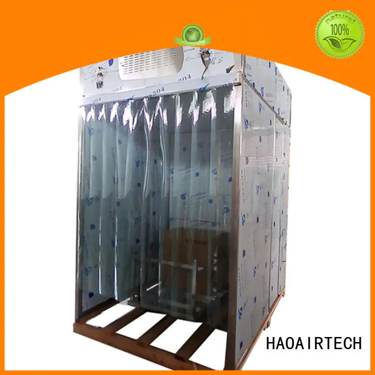 HAOAIRTECH stainless steel powder dispensing booth supplier for biological pharmacy