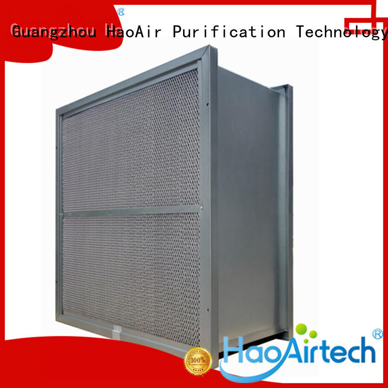replaceable custom hepa filter with flanger for dust colletor hospital