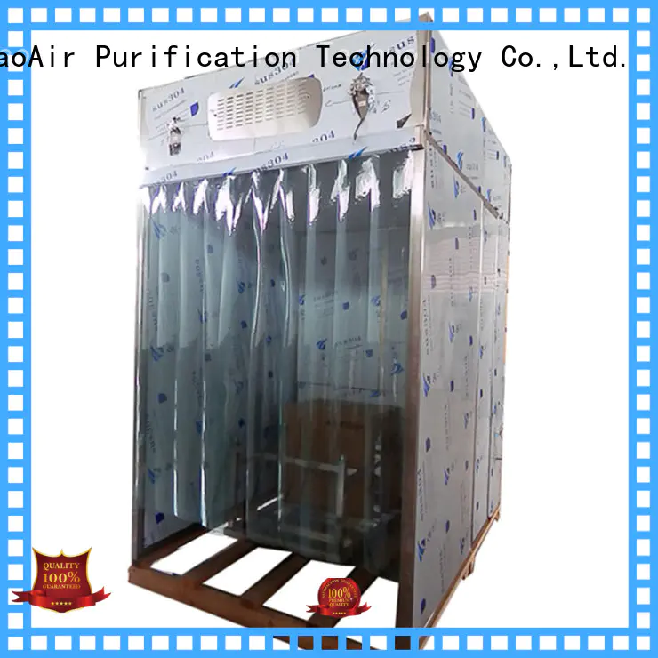 stainless steel dispensing booth with lcd touchable screen display for biological pharmacy