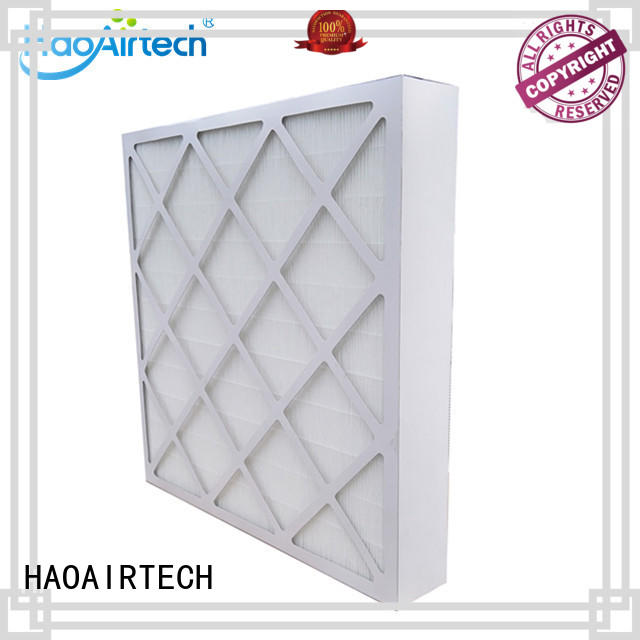 HAOAIRTECH hepa filter h12 with dop port for electronic industry