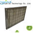 HAOAIRTECH pleat high temperature filter with alu frame for spraying plant