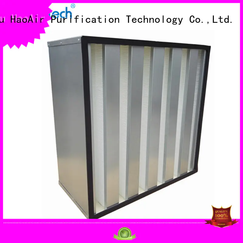 HAOAIRTECH hepa filter manufacturers with dop port for dust colletor hospital