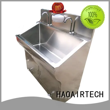 HAOAIRTECH professional scrub sink with stainless steel wholesale