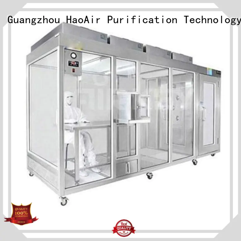 HAOAIRTECH non standard cleanroom systems with antistatic vinyl curtain for sterile food and drug production
