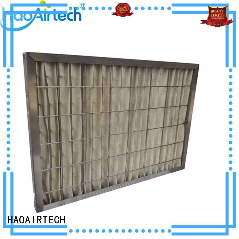 high efficiency hvac filters with alu frame for prefiltration HAOAIRTECH