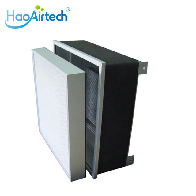 knife edge hepa air filter with dop port for electronic industry-1
