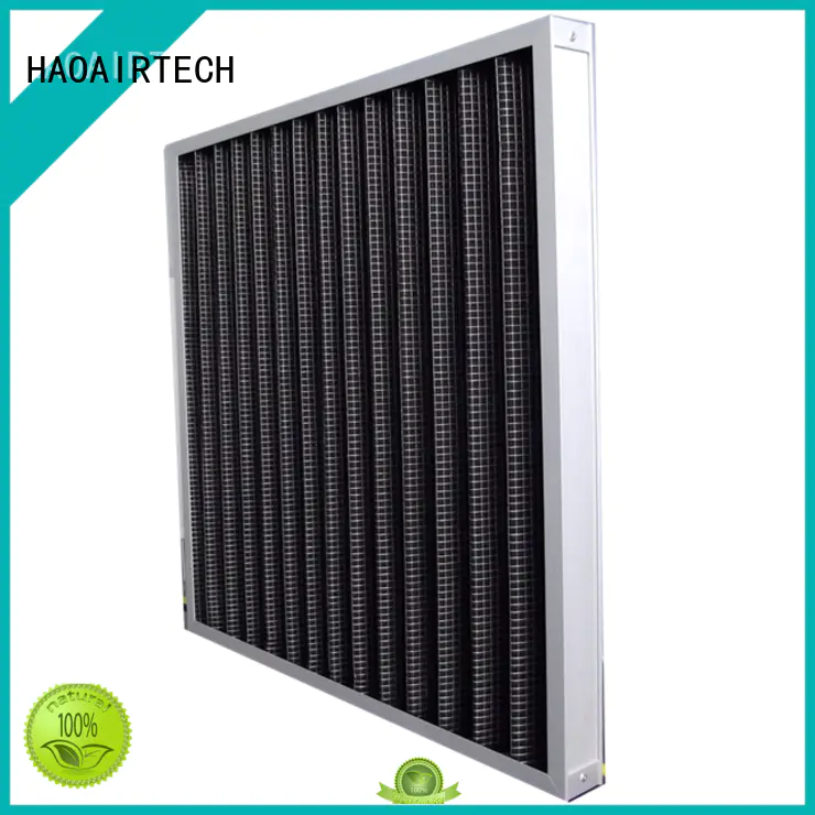 panel Gas-Phase Air Filter with granular carbon online
