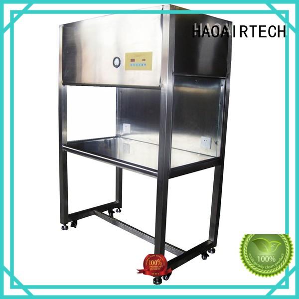 HAOAIRTECH air flow hood with hepa filtred for biology horizontal