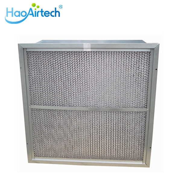 HAOAIRTECH gel seal hepa filter h14 with one side gasket for dust colletor hospital-2